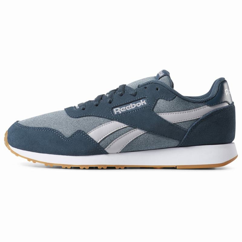 Tenisi Reebok Royal Ultra Barbati Albastri/Gri/Albi Romania WT2249JK